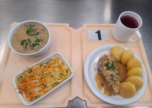 Zdjęcie obiadu diety podstawowej