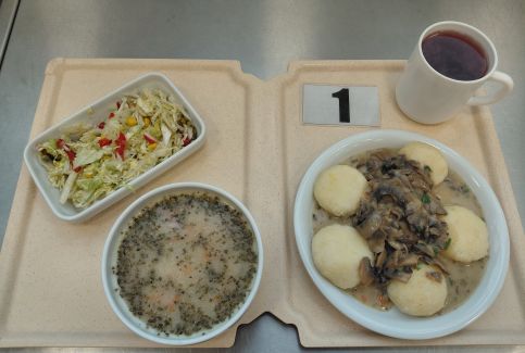 Zdjęcie obiadu diety podstawowej