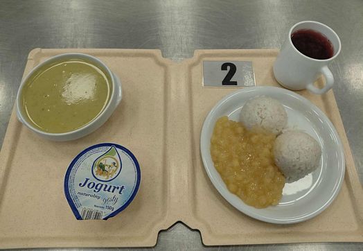 Zdjęcie obiadu diety łatwostrawnej