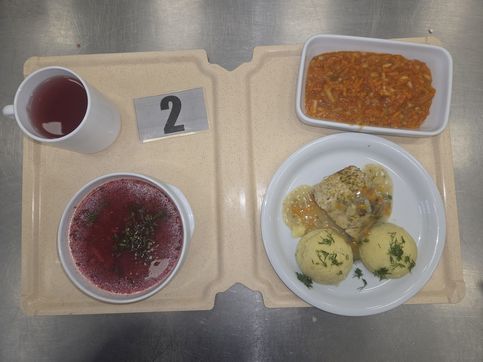 Zdjęcie obiadu diety lekkostrawnej