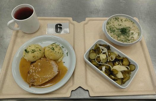 Zdjęcie obiadu diety cukrzycowej