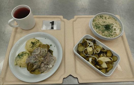 Zdjęcie obiadu diety podstawowej