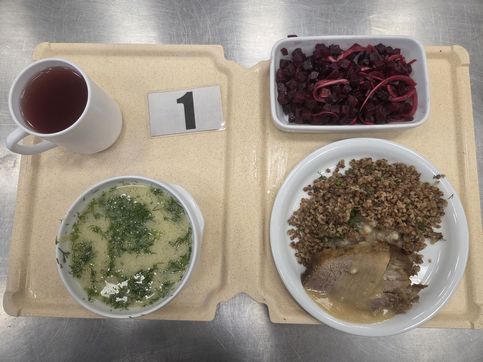 Zdjęcie obiadu diety podstawowej