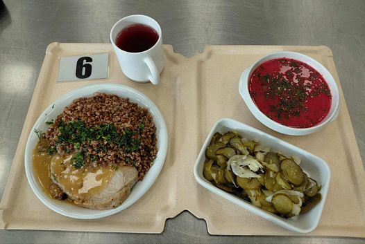 Zdjęcie obiadu diety cukrzycowej