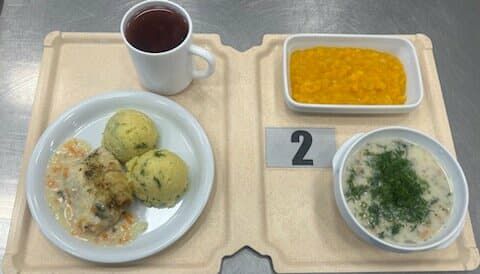 Zdjęcie obiadu diety łatwostrawnej