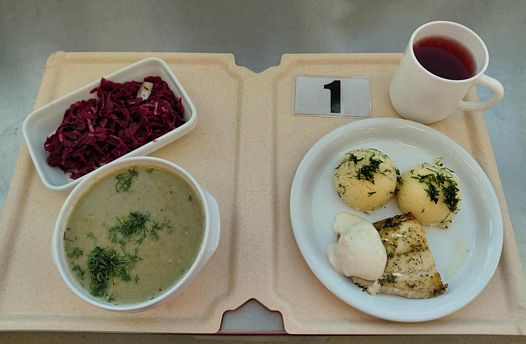 Zdjęcie obiadu diety podstawowej