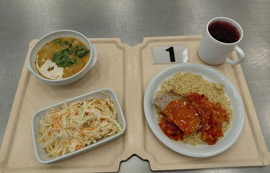 Zdjęcie obiadu diety podstawowej