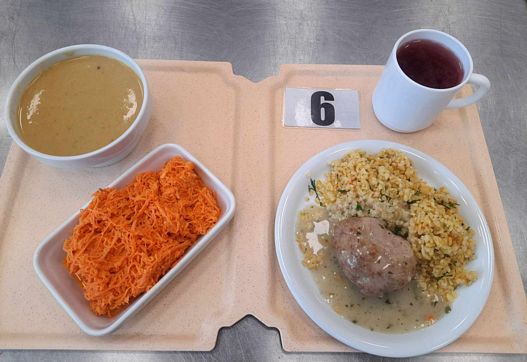 Zdjęcie obiadu diety cukrzycowej