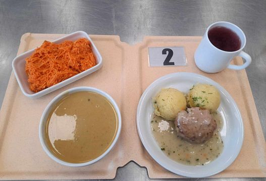 Zdjęcie obiadu diety łatwostrawnej