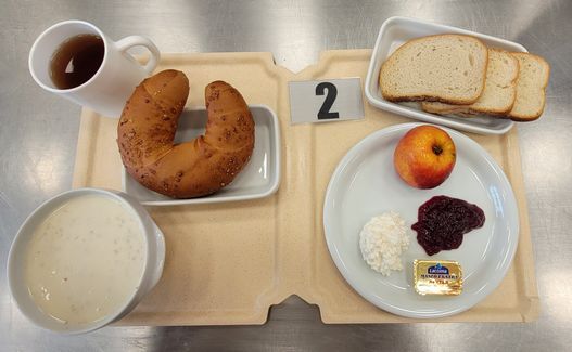 Zdjęcie śniadania diety łatwostrawnej