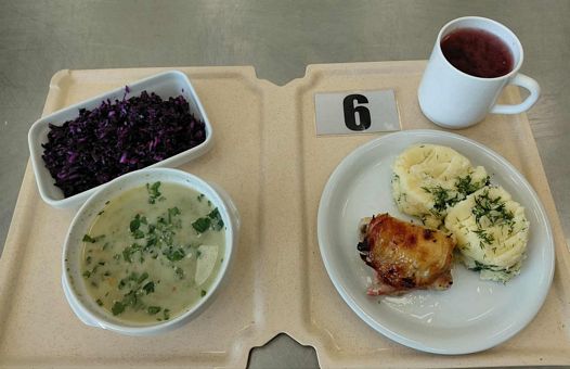 Zdjęcie obiadu diety cukrzycowej