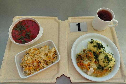 Zdjęcie obiadu diety podstawowej