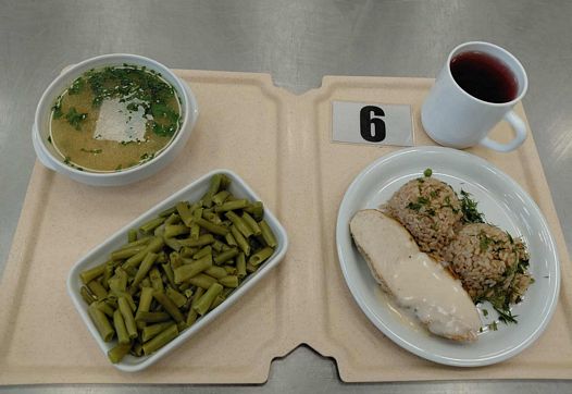 Zdjęcie obiadu diety cukrzycowej