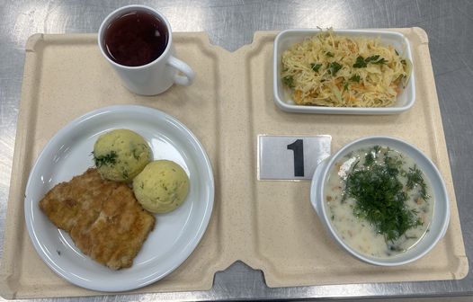 Zdjęcie obiadu diety podstawowej