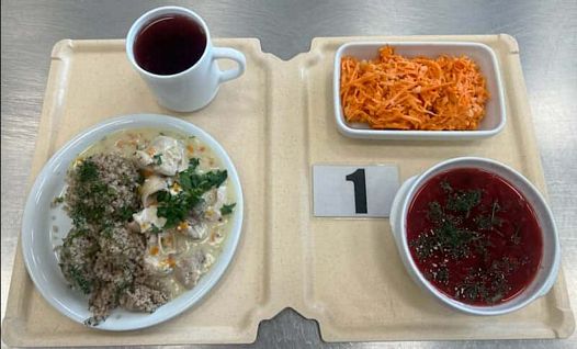 Zdjęcie obiadu diety podstawowej