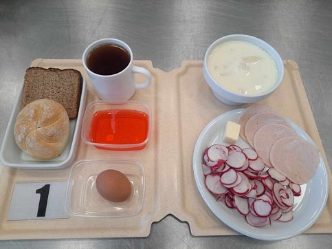 Zdjęcie śniadania diety podstawowej