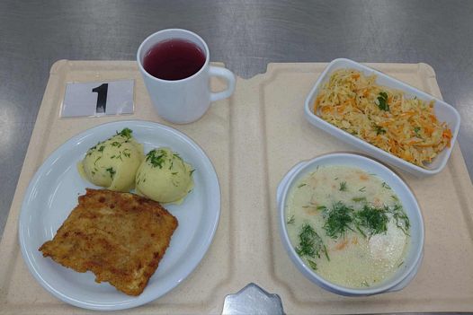 Zdjęcie obiadu diety podstawowej