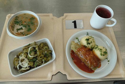 Zdjęcie obiadu diety podstawowej