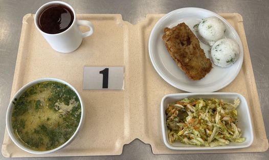 Zdjęcie obiadu diety podstawowej