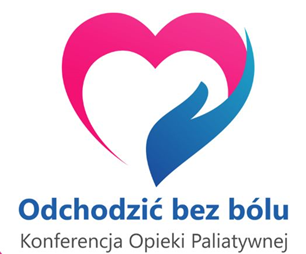 Logo konferencji Odchodzić bez bólu - Konferencja Paliatywna