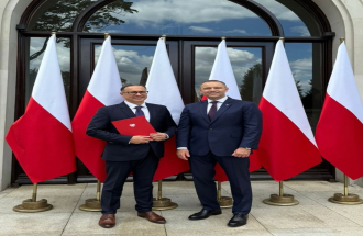 Prof. Andrzej Nowakowski z Prezydentem Nawrockim